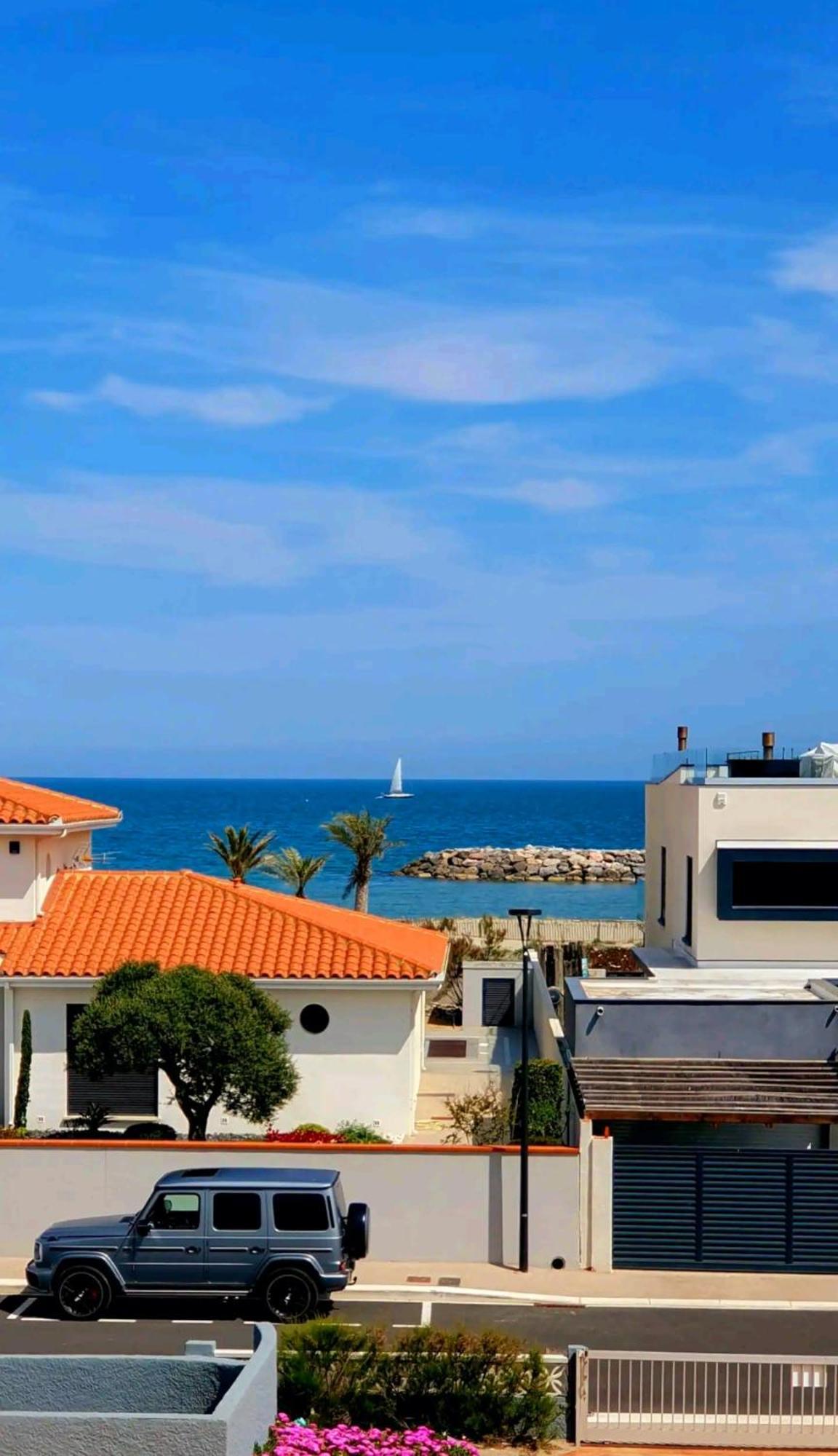 La Plage Du Lido - Front De Mer - Travaux Recents Le Barcarès Exterior foto